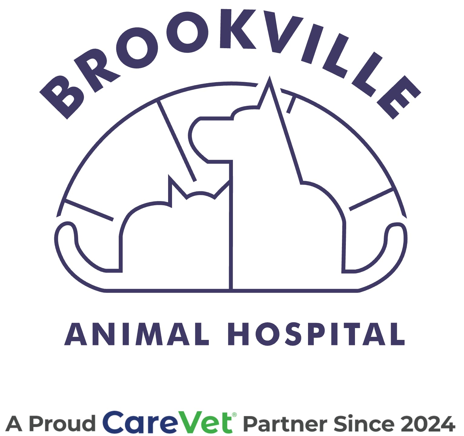 Brookville Animal Hospital Logo